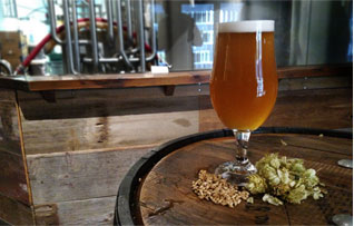 Wildlerness Brewing's Saison made with Sinagua Malt